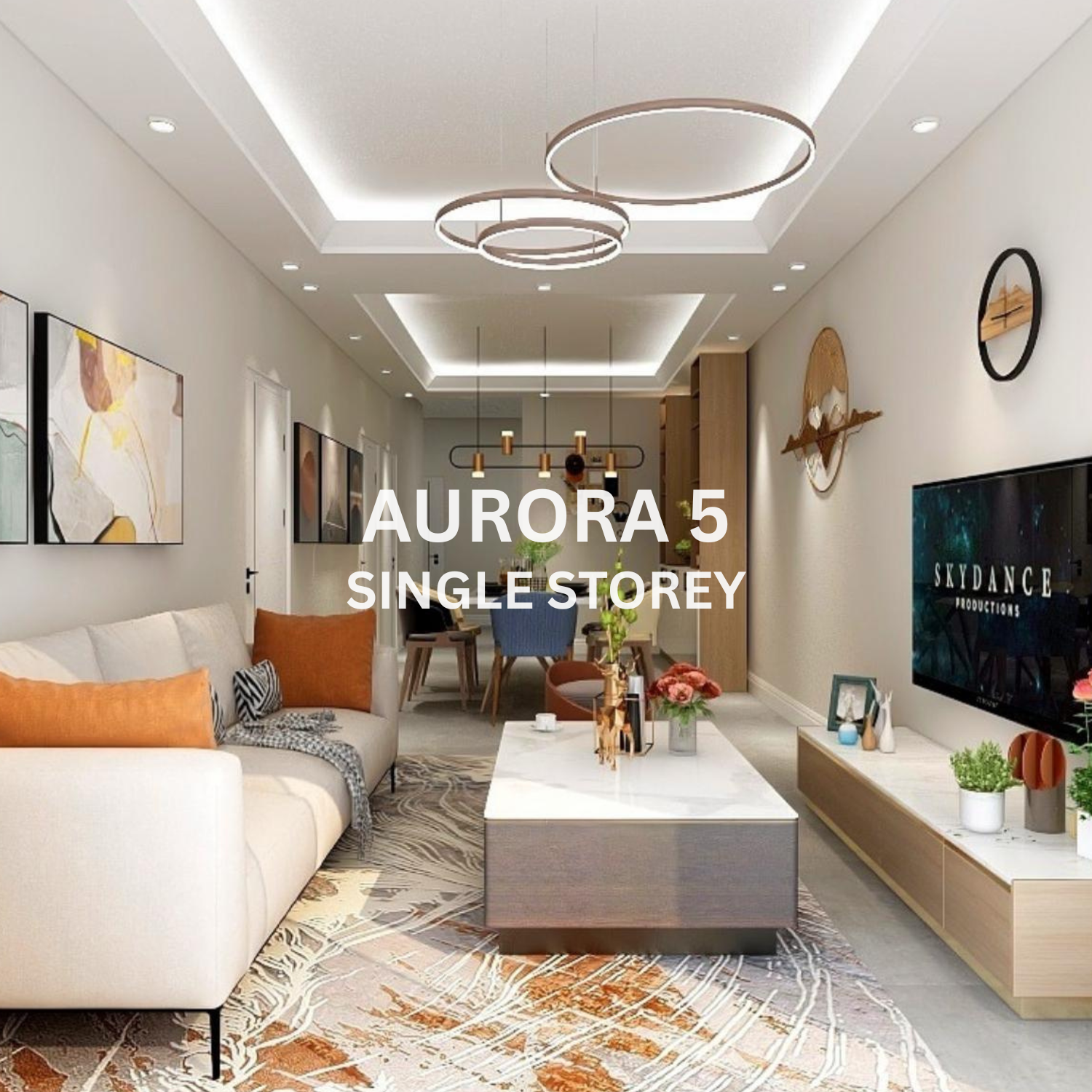 Aurora 5 Single Storey — upcoming freehold landed house in Bestari Indah